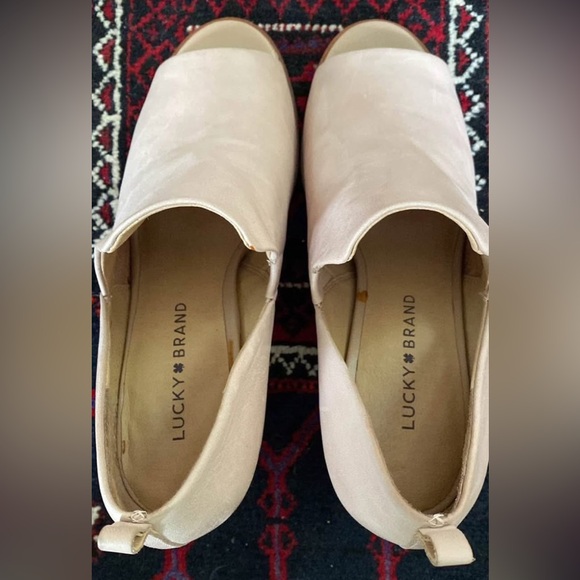 Lucky Brand Peep Toe Shoes - Picture 7 of 8